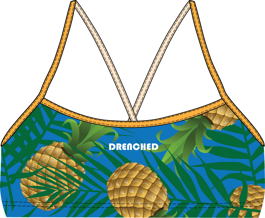 PINEAPPLE SEA Thin Strap Bikini Top