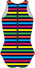 Load image into Gallery viewer, RAINBOW STRIPES Zip Back