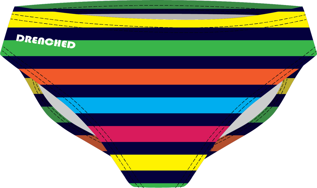 RAINBOW STRIPES Bikini Bottom
